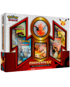 CAJA POKEMON TRADING CARD GAME RED AND BLUE COLLECTION CHARIZARD EX