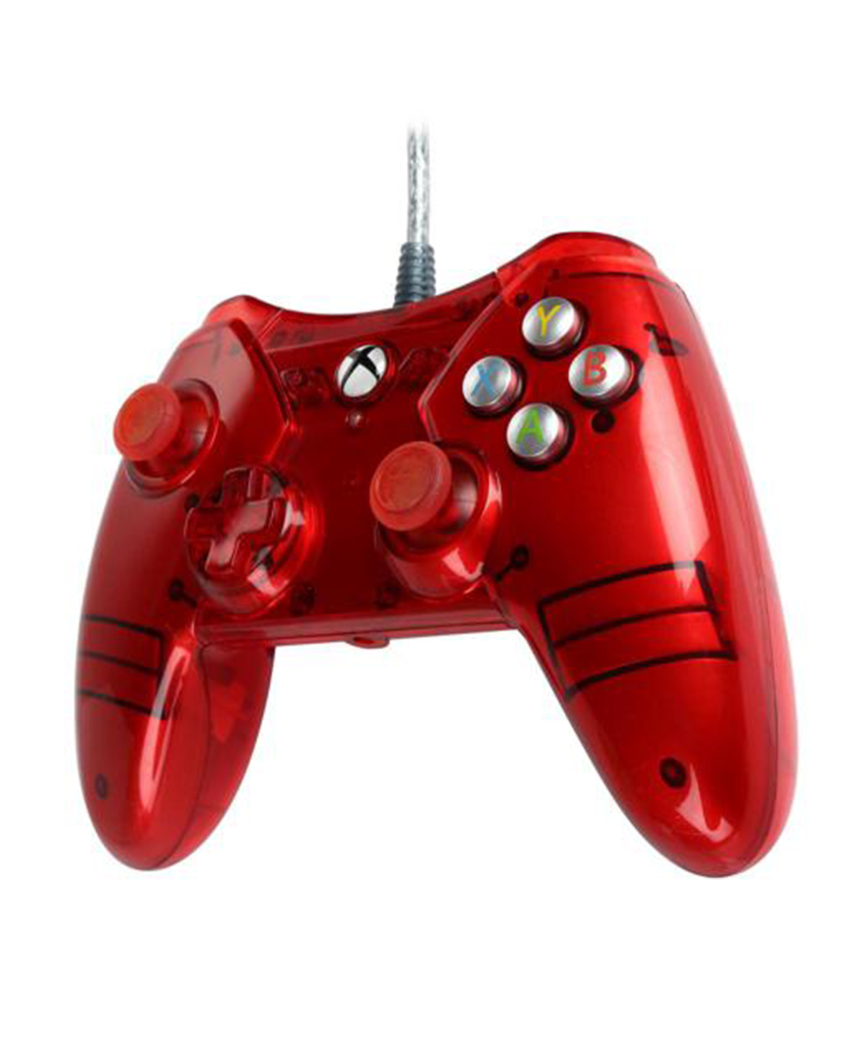 CONTROL XBOX ONE ALAMBRICO POWER A LIQUID METAL ROJO - Image 3