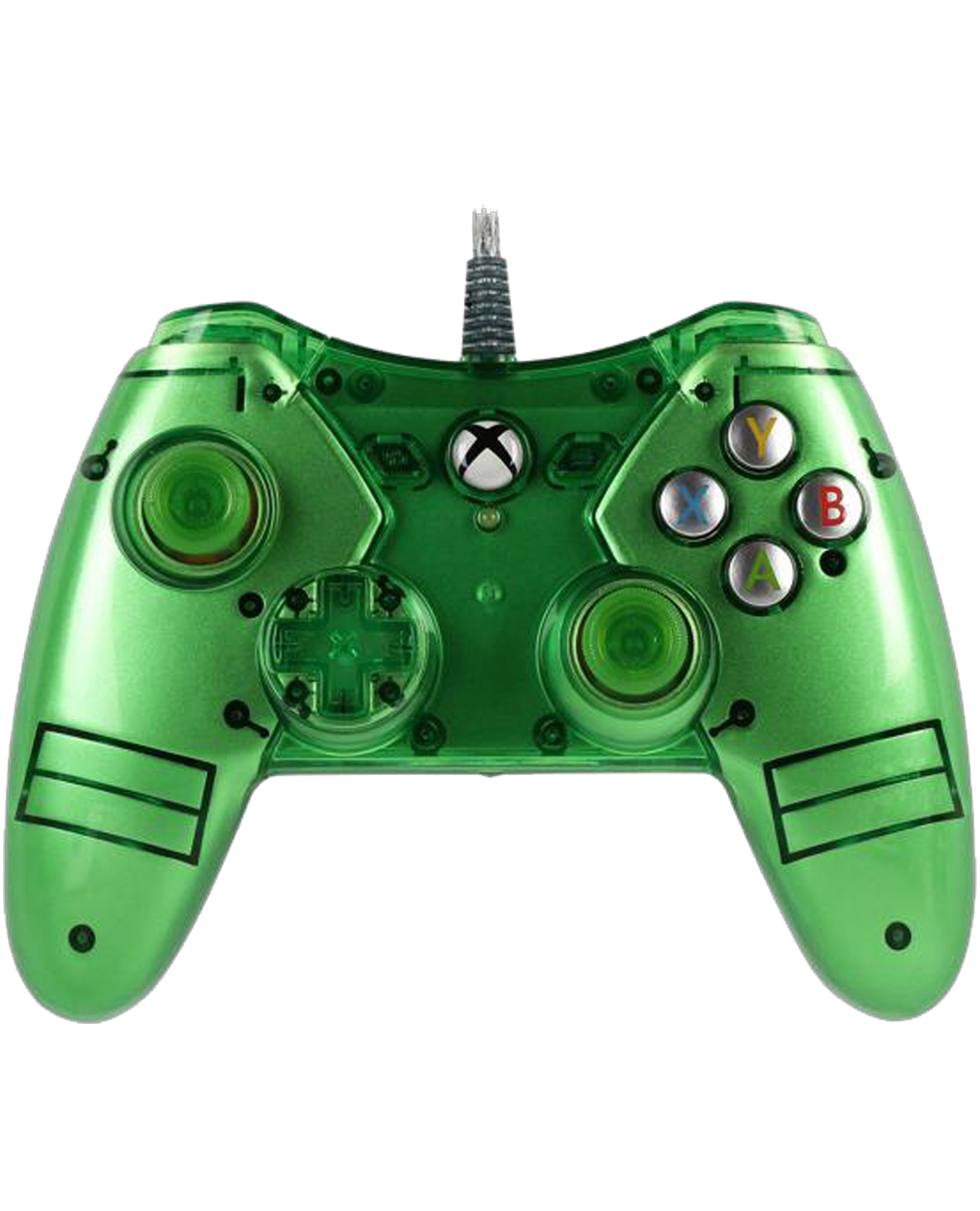 CONTROL XBOX ONE ALAMBRICO POWER A LIQUID METAL VERDE