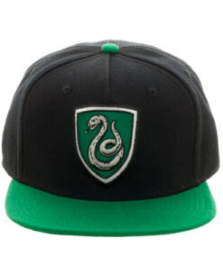 GORRA SNAPBACK HARRY POTTER ESCUDO SLYTHERIN NEGRA