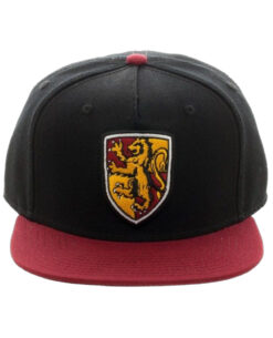 GORRA SNAPBACK HARRY POTTER ESCUDO GRYFFINDOR NEGRA