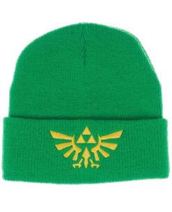 GORRO BEANIE THE LEGEND OF ZELDA LOGO VERDE