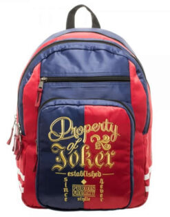 MOCHILA HARLEY QUINN SUICIDE SQUAD PROPERTY OF JOKER