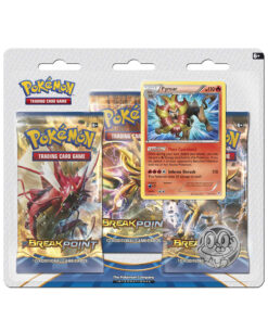 TRIPLE SOBRE POKEMON TRADING CARD GAME XY BREAKPOINT PYROAR
