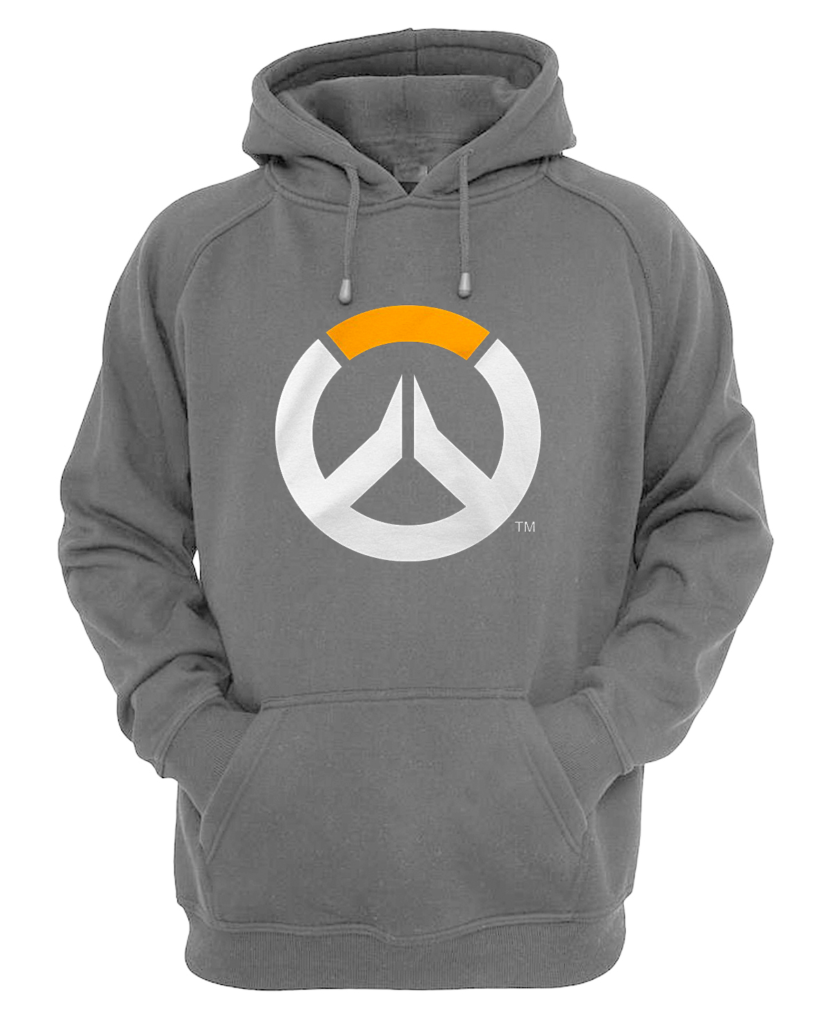 SUDADERA OVERWATCH LOGO GRIS MEDIANA