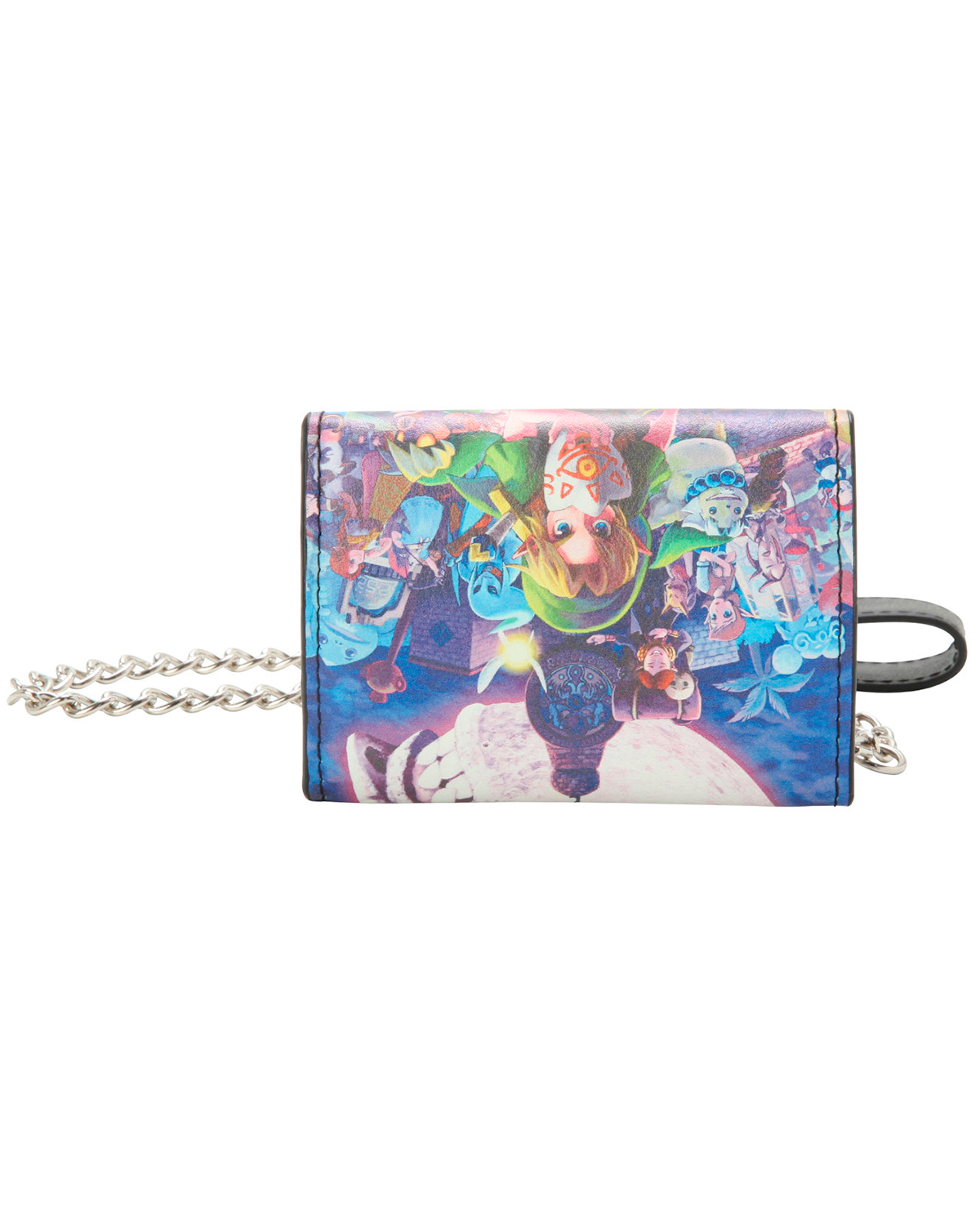 CARTERA CON CADENA ZELDA MAJORAS MASK 3DS MORADA - Image 3