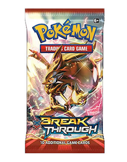 SOBRE POKEMON TRADING CARD GAME XY BREAKTHROUGH