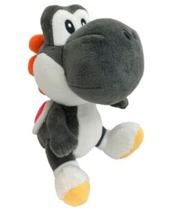 PELUCHE MARIO BROS YOSHI NEGRO 20 CM