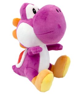 PELUCHE MARIO BROS YOSHI MORADO 15 CM