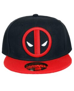 GORRA SNAPBACK DEADPOOL LOGO NEGRA