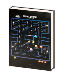 LIBRETA PAC MAN LABERINTO NEGRA