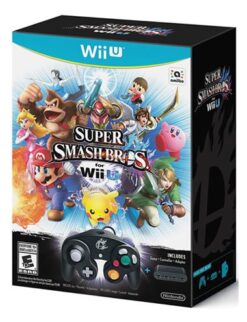 SUPER SMASH BROS WIIU BUNDLE CON CONTROL