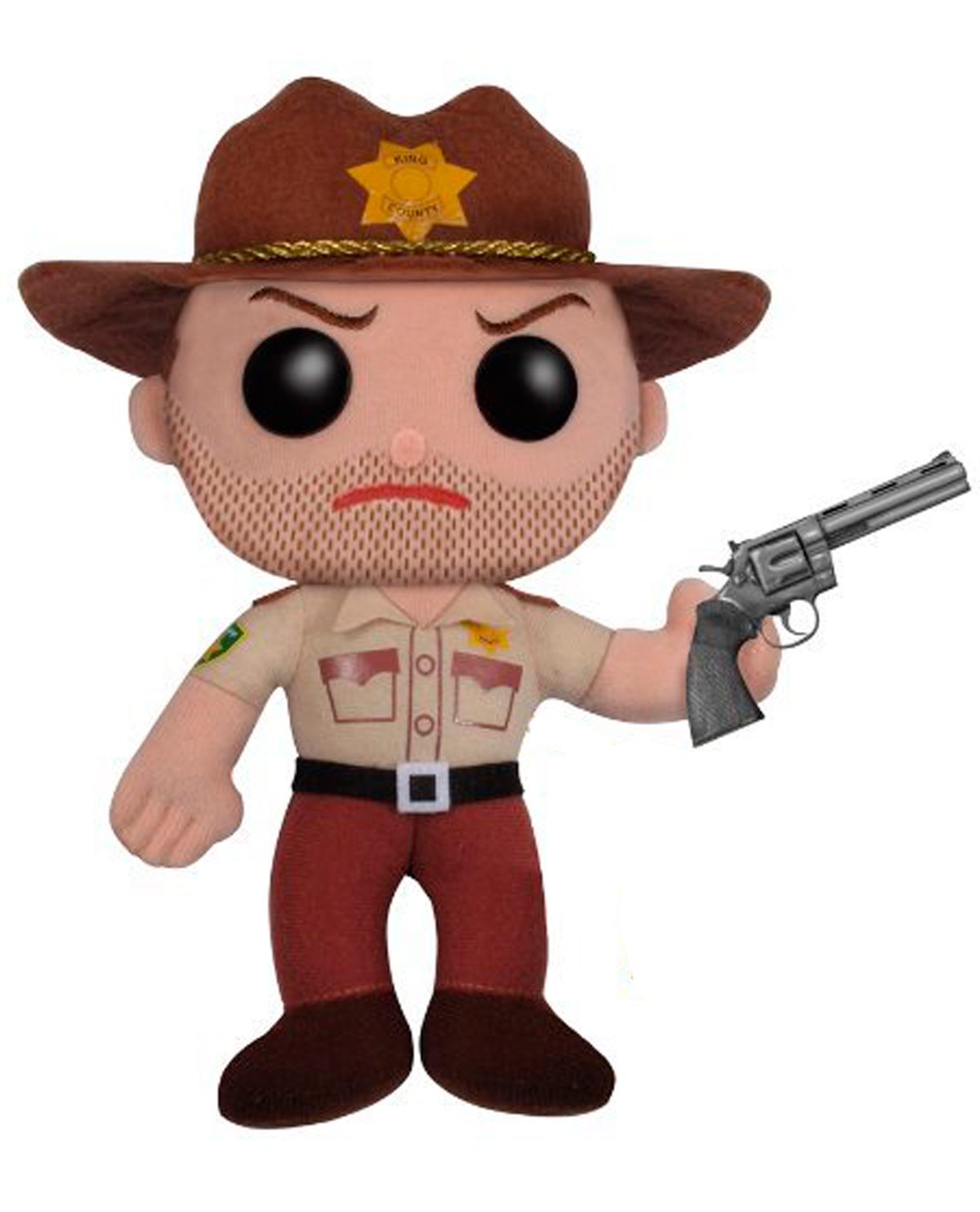 PELUCHE FUNKO THE WALKING DEAD RICK GRIMES 12 CM