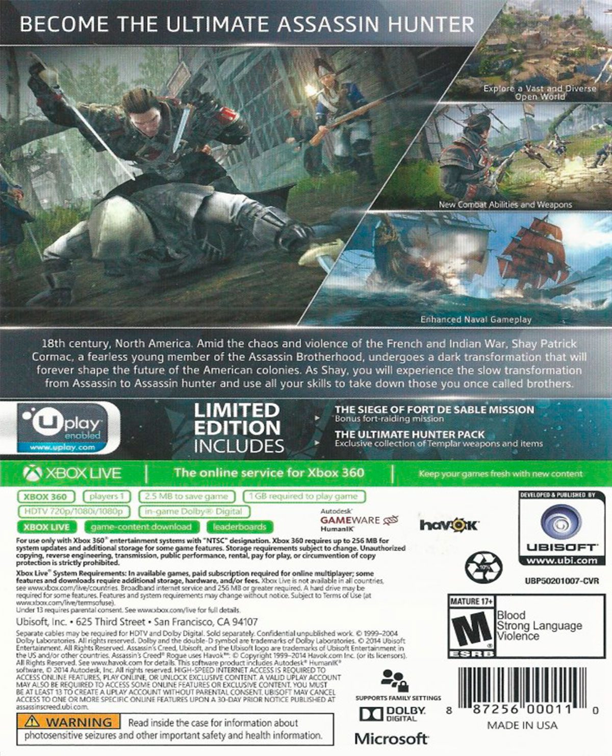 ASSASSINS CREED ROGUE - Image 2