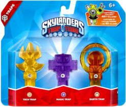 SKYLANDERS TRAP TEAM TECH MAGIC AND EARTH TRAP 3-PACK