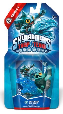 SKYLANDERS TRAP TEAM TIDAL WAVE GILL GRUNT