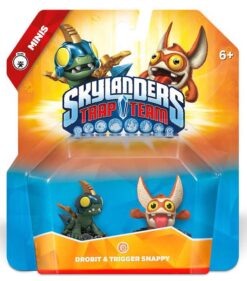 SKYLANDERS TRAP TEAM DROBIT AND TRIGGER SNAPPY MINI 2-PACK