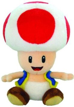 PELUCHE MARIO BROS TOAD 18 CM