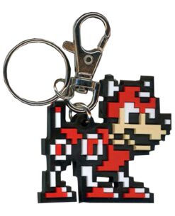 LLAVERO METALICO MEGA MAN 10 RUSH 8 BIT