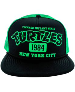 GORRA TRUCKER TORTUGAS NINJA 1984 VERDE NEON