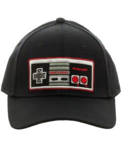 GORRA CLASICA NINTENDO CONTROL NES NEGRA