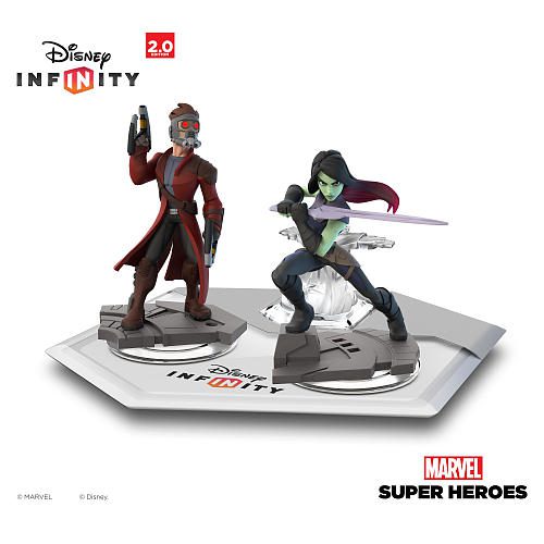 DISNEY INFINITY 2 0 GUARDIANES DE LA GALAXIA SET DE JUEGO STAR LORD Y GAMORA - Image 2