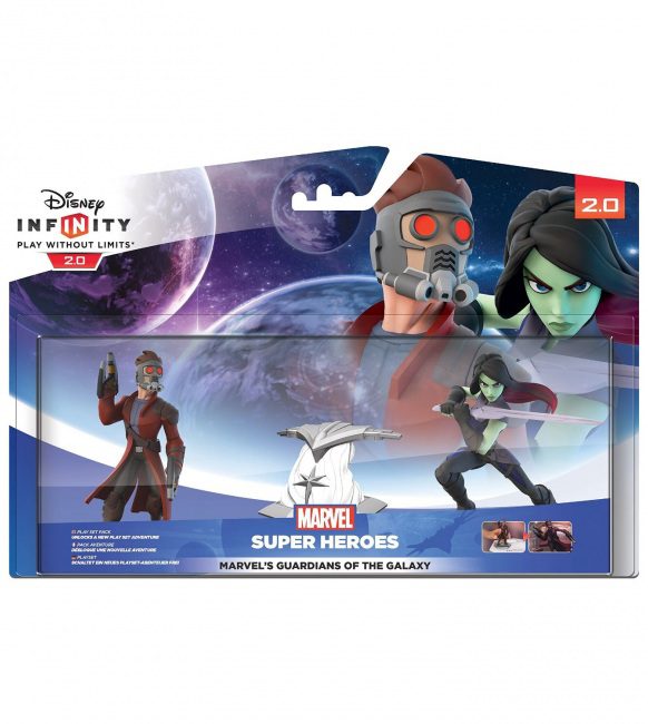 DISNEY INFINITY 2 0 GUARDIANES DE LA GALAXIA SET DE JUEGO STAR LORD Y GAMORA