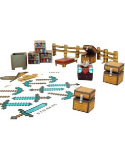 SET DE PAPIROFLEXIA MINECRAFT UTILITY PACK