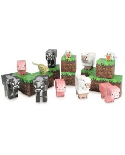 SET DE PAPIROFLEXIA MINECRAFT ANIMAL MOBS