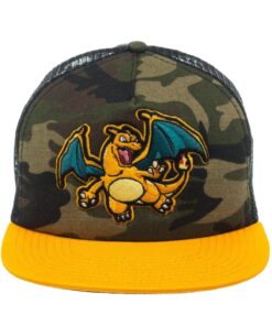 GORRA TRUCKER POKEMON CHARIZARD CAMUFLAJE
