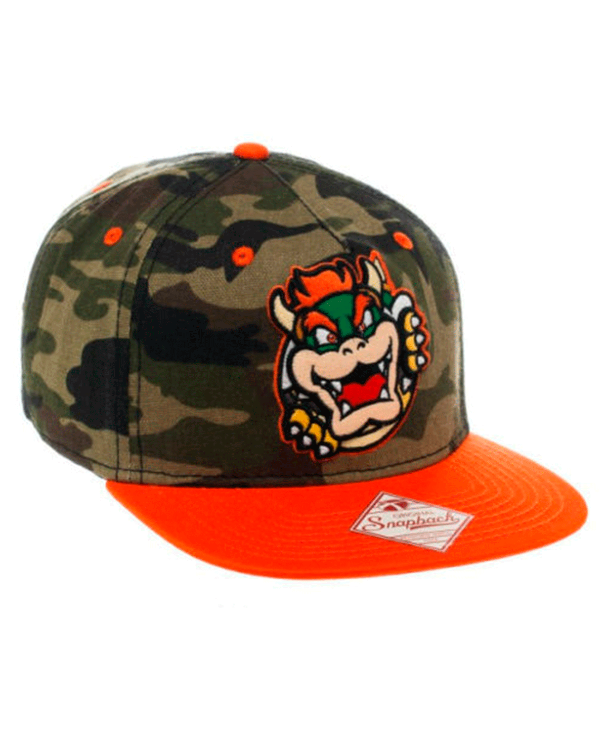 GORRA SNAPBACK SUPER MARIO BOWSER CAMUFLAJE - Image 3