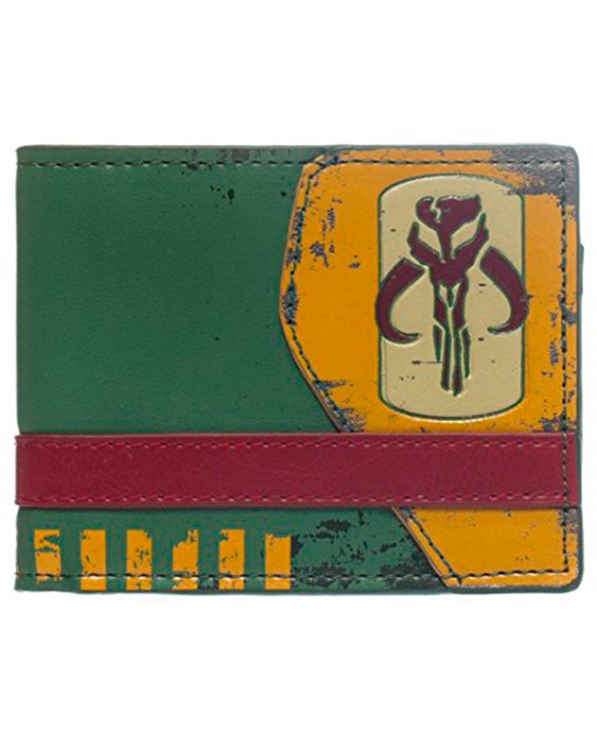 CARTERA STAR WARS MANDALORIAN LOGO VERDE