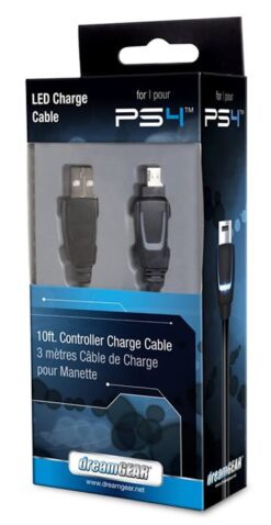 LED CHARGE CABLE FOR PS4