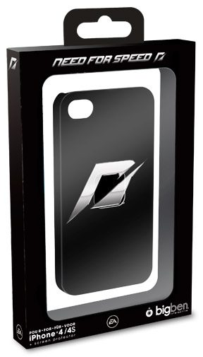 FUNDA RIGIDA IPHONE 4 NEED FOR SPEED LOGO NEGRA - Image 2