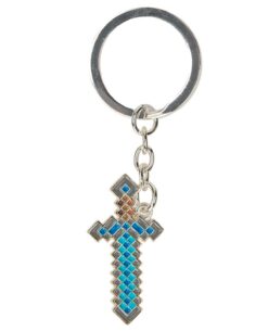 LLAVERO MINECRAFT DIAMOND SWORD