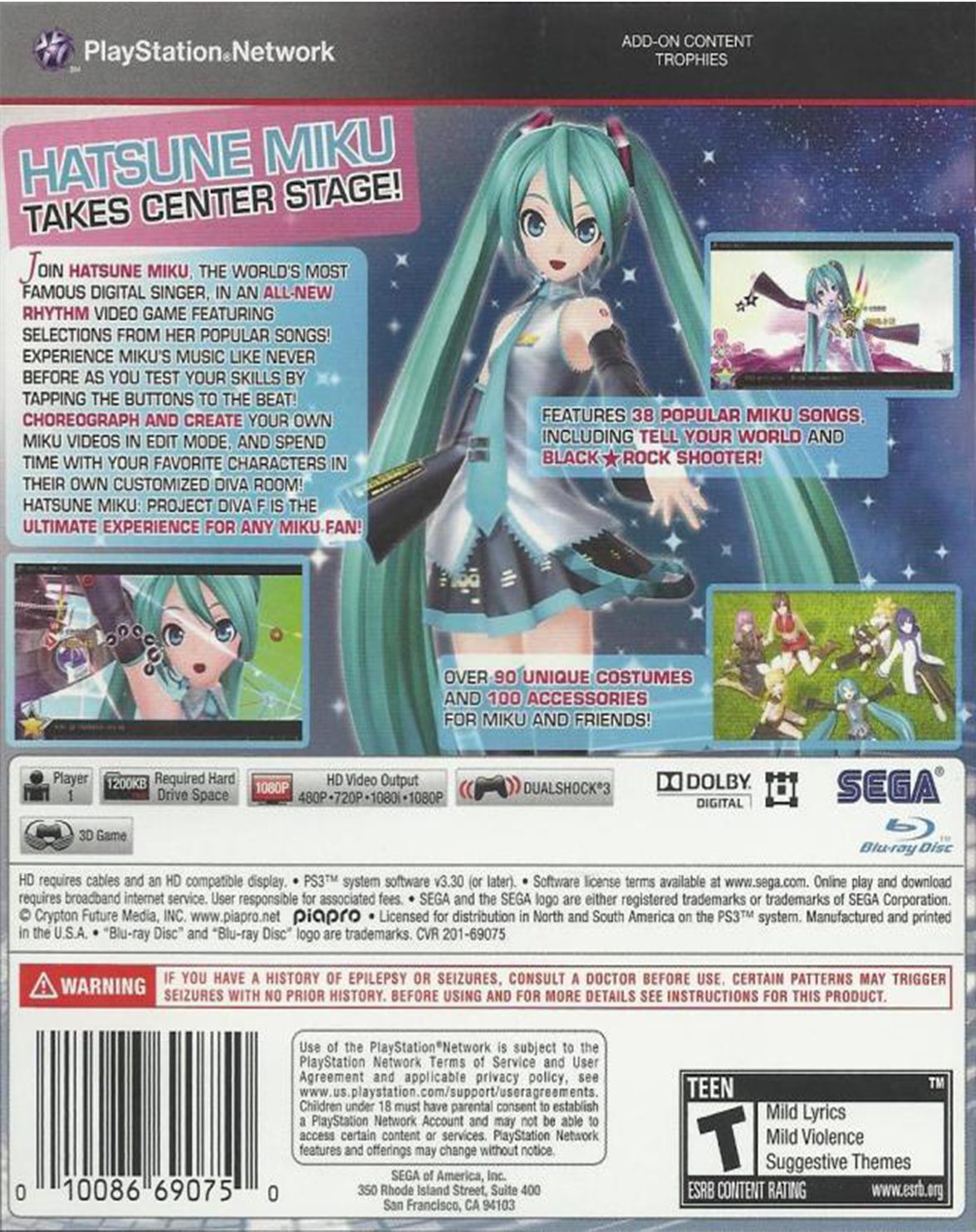 HATSUNE MIKU PROJECT DIVA F - Image 2