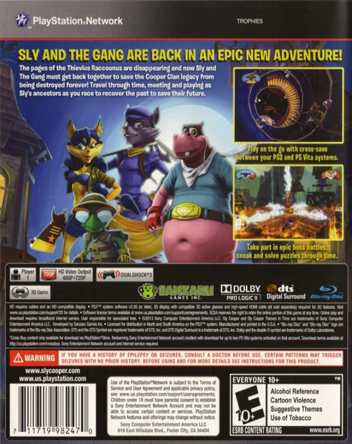 SLY COOPER THIEVES IN TIME - Image 2