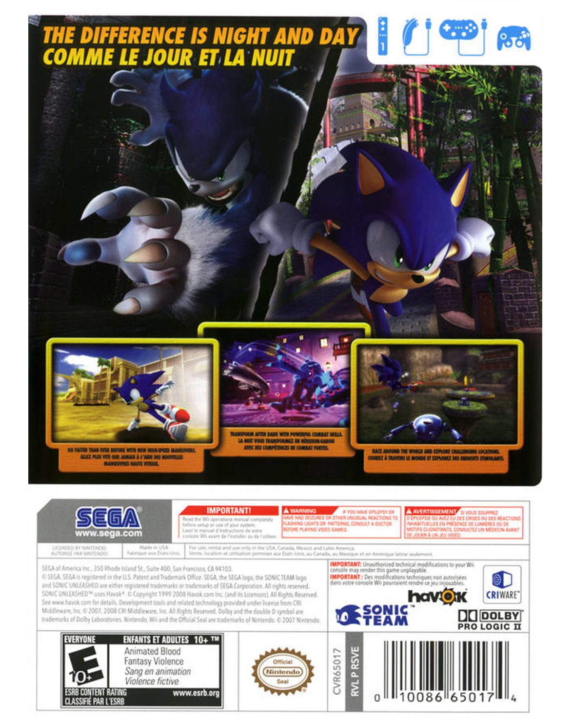 SONIC UNLEASHED - Image 2
