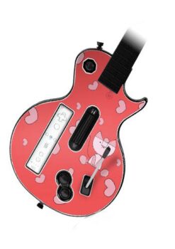 SKIN KITTEN-PINK GUITAR