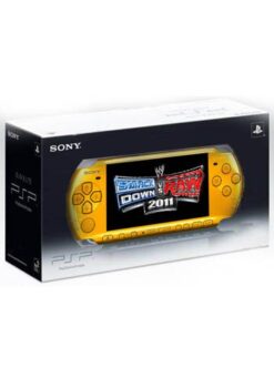CONSOLA PSP NEGRO CON WWE 2011