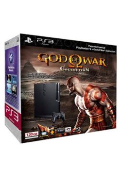 CONSOLA PLAYSTATION 3 SLIM BLANCO 250GB CON GOD OF WAR COLLECTION