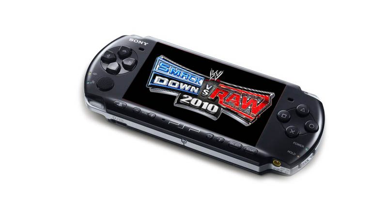 CONSOLA PSP NEGRO CON WWE 2010 - Image 2