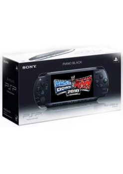 CONSOLA PSP NEGRO CON WWE 2010