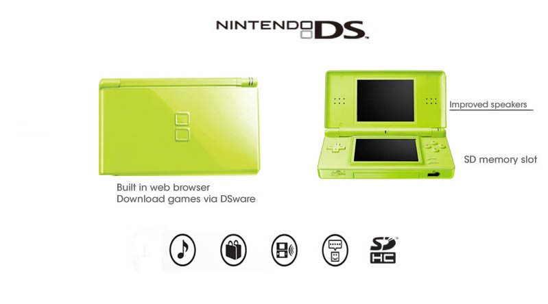 CONSOLA NINTENDO DS VERDE CON NINTENDOGS - Image 4