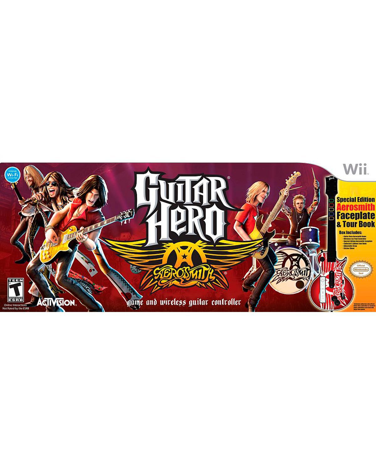 GUITAR HERO AEROSMITH GUITAR BUNDLE