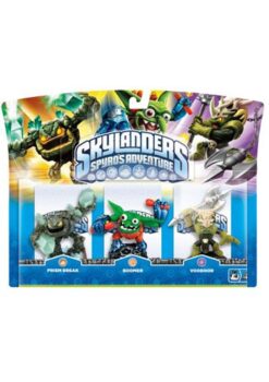 SKYLANDERS SPYROS ADVENTURE PRISM BREAK BOOMER AND VOODOOD 3-PACK