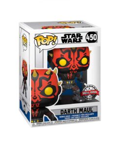 FIGURA POP STAR WARS CLONE WARS DARTH MAUL WITH SABER - Image 2