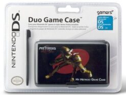 ESTUCHE PARA CARTUCHOS DS METROID SAMUS NEGRO