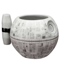 TAZA DE CERAMICA MOLDEADA STAR WARS ESTRELLA DE LA MUERTE