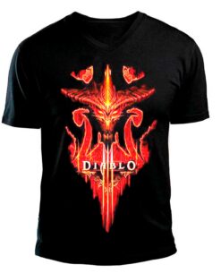 PLAYERA DIABLO III BURNING GRANDE